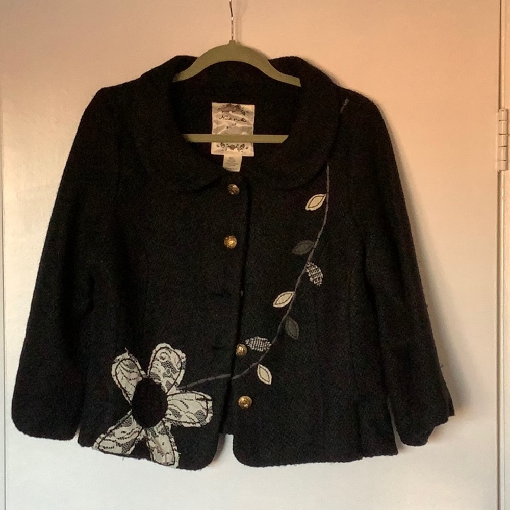 Nick & Mo Black Coat